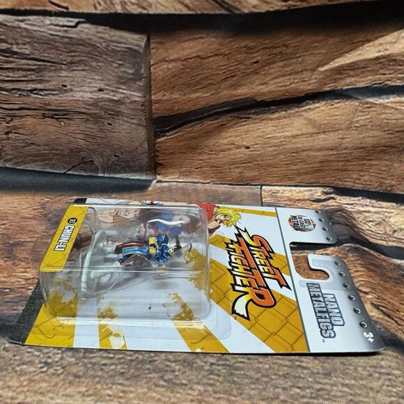 Jada Toys Street Fighter Chun-Li Nano Metalfigs Die-Cast Figure SF3 Gaming MOC - Picture 5 of 7